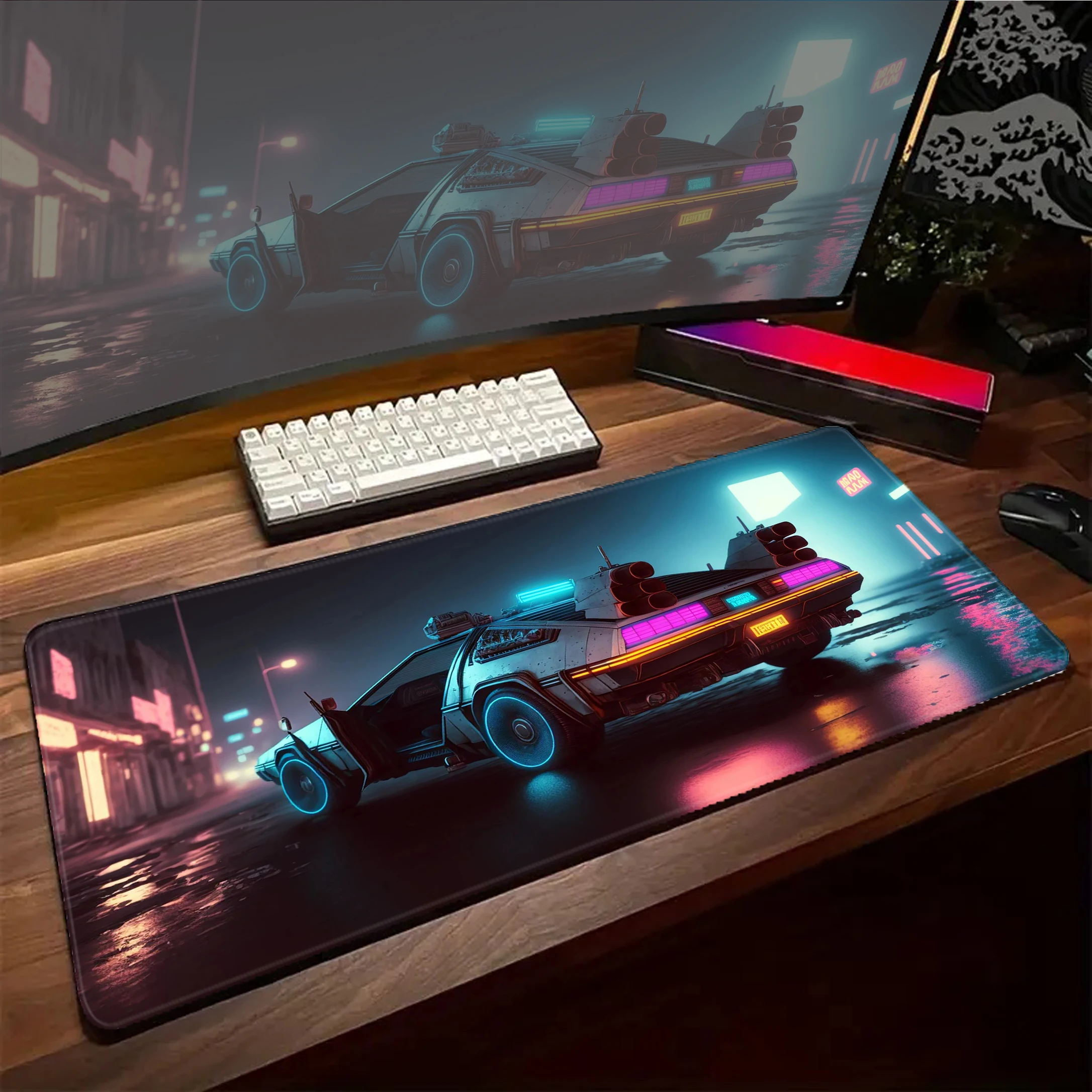 

Cool Sports Car Gaming Mouse Pad Large Mouse Mat Laptop Mouse Carpet Game Carpet Keyboard Pads Gamer Rubber Desk Mat 100x50cm