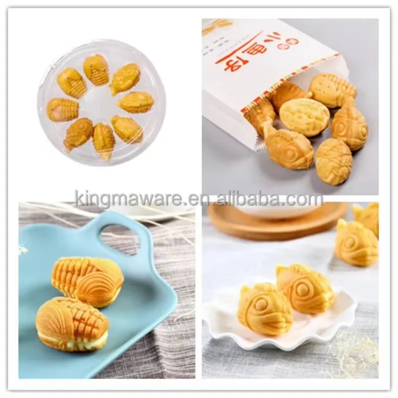 2026 SELL Custard Cake Fish Shape Small Delimanjoo Ball Corn Cake Making Maker Machine for Sale