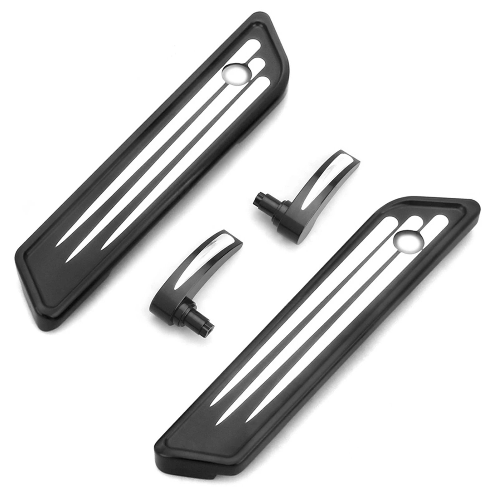 CNC Cut Saddlebag hinge Covers for Harley CVO Limited FLHTKSE Road FLTRX Street Glide FLHXSE 14-19