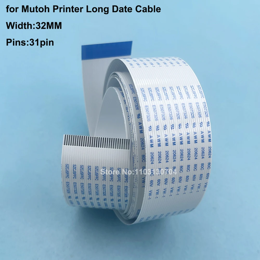 

Mutoh VJ1604 DX5 Printhead Long Date Cable 31Pin Mainboard Line Mutoh VJ1624 RJ900C VJ1204 VJ1300 Printer FFC Flat Cables 31P