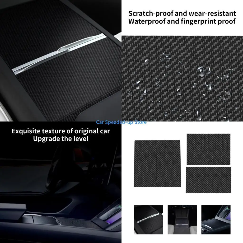 

X5XF Auto Accessories Dashboard Panel Trim Cover for Center Console Wrap