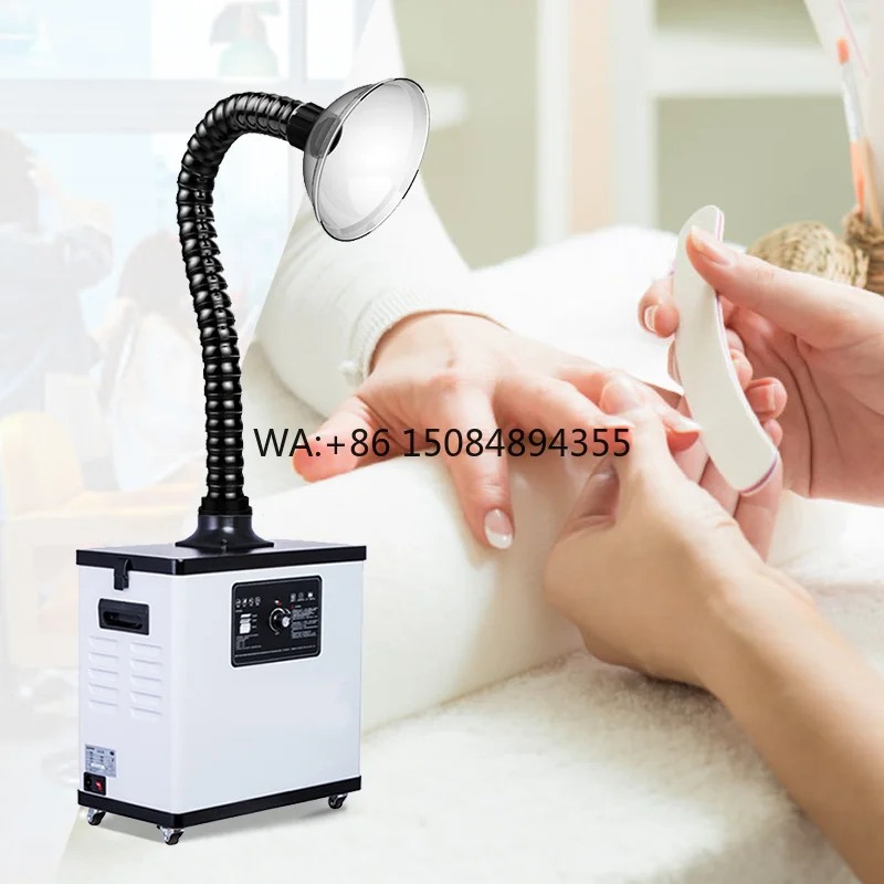 Mobile Nail Dust Collector Nail Beauty Salon Air Cleaning Extractor Odor Eliminator for Nail Powder Acrylic