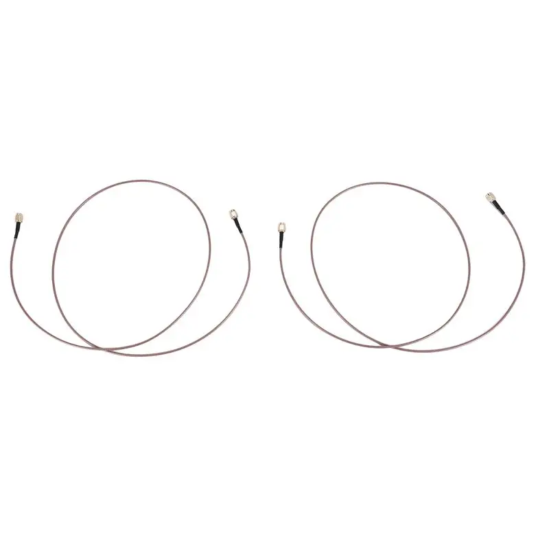 Superior 2Pcs RG316 Wire Jumper SMA Male To SMA Male Wifi Antenna Extension RF Coaxial Coax Cable Adapter Jumper(100Cm)