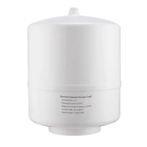 11G High-Performance 11Gallon Water Purifier RO Tank RO Plastic and Steel Reverse Osmosis System Pressure