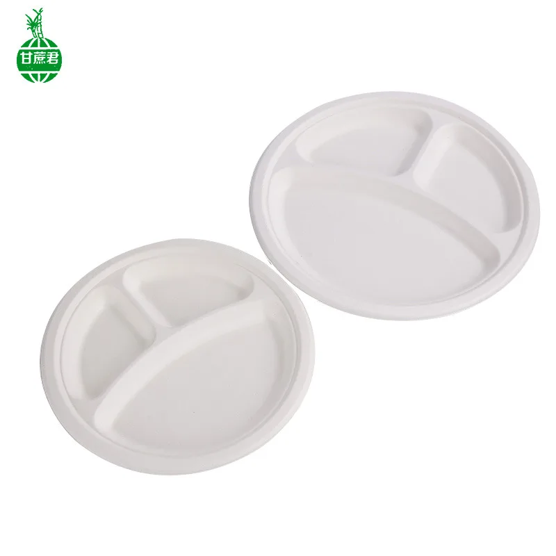Customized. Processing Customized Disposable Bowl Home Use Set Disposable Tableware Commercial Plate Paper Bowl Cake Plate Plate