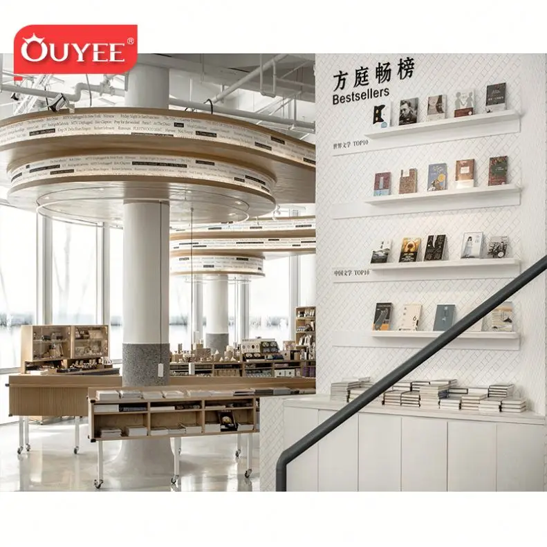 حار بيع الجدول والكراسي أبعاد رف الكتب أثاث الأطفال الحديثة مكتبة مزدوجة رفوف متنقلة