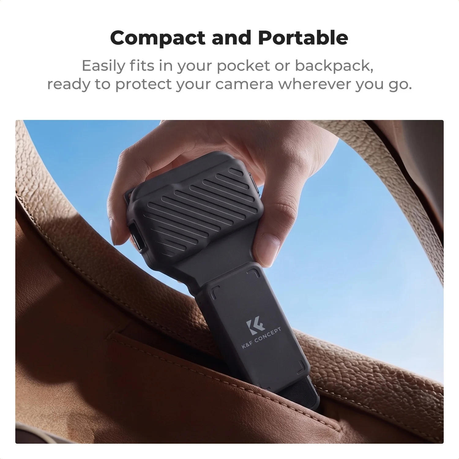 K&F CONCPET Etui ochronne na ekran, odporne na zarysowania, akcesorium do kamery sportowej DJI Osmo Pocket 4 Pro — zdjęcie produktu 5