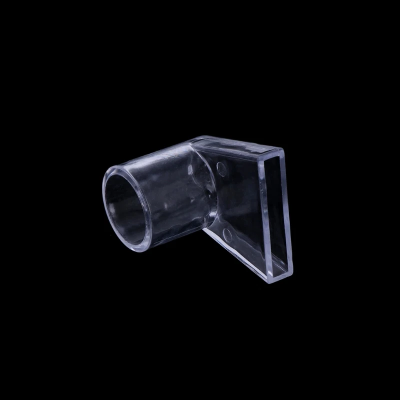 Aquarium for Tank Outlet Pipe Connector Transparent Plastic Duckbill Design