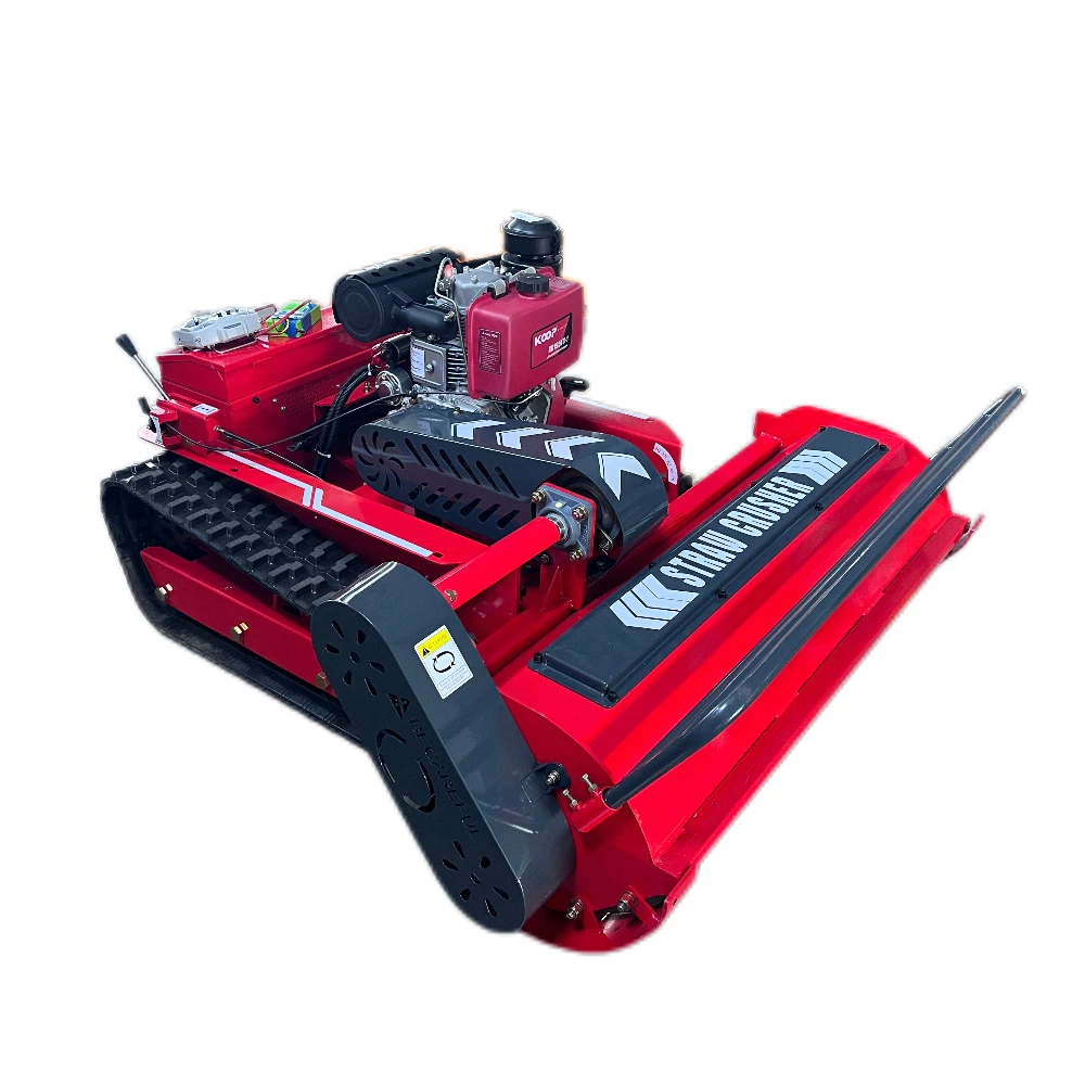 

Made in China SPYDER Front Flail 800mm Diesel Remote Control Lawn Mower