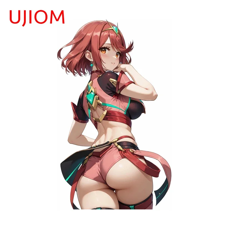 UJIOM Pyra Charming Game Waifu, pegatinas de pared atractivas para dormitorio, escritorio de ordenador, calcomanía para muebles, accesorios de decoración del hogar de vinilo