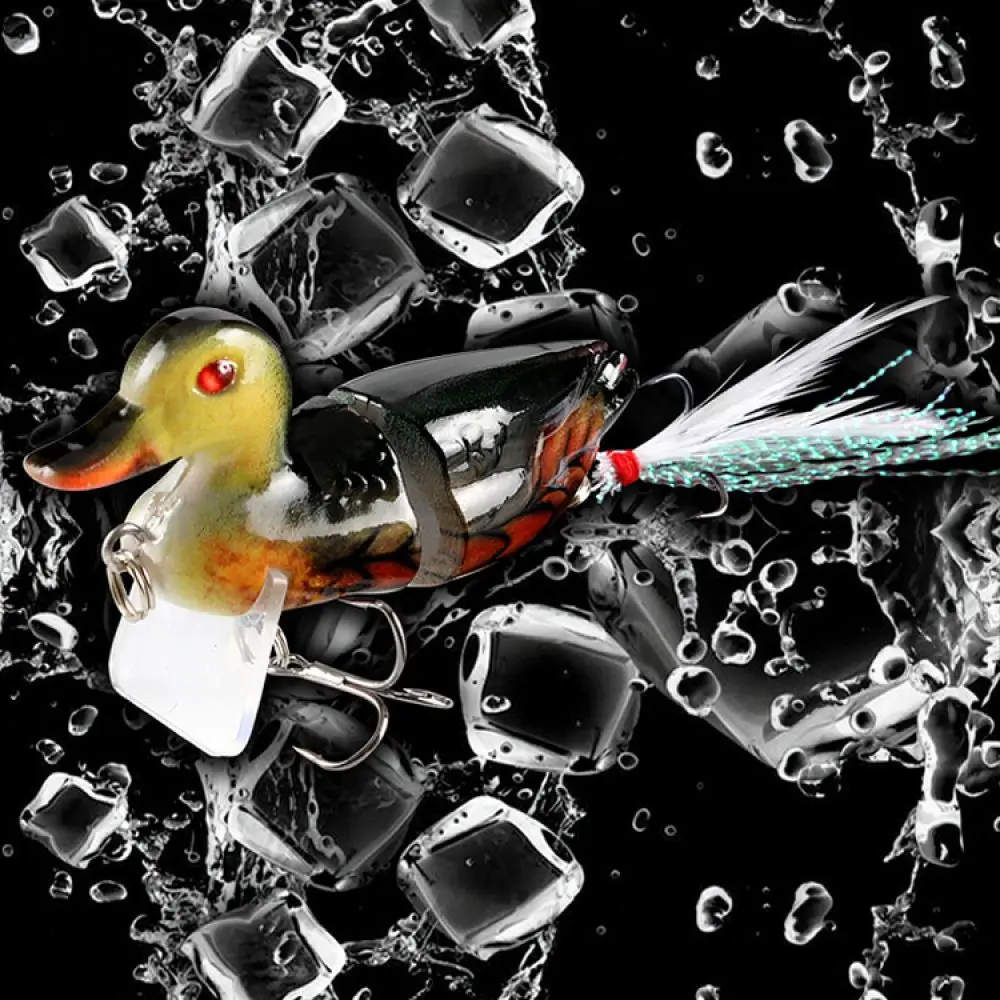 Bionic Duck Swimbait Segmented Hard Fishing Lure Artificial Bait For Bass Pike Trout Freshwater Fishing Supplies