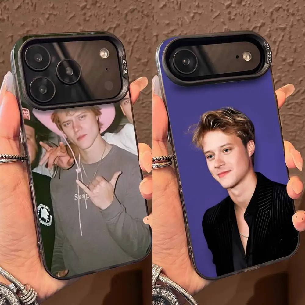 

Rudy Pankow O-Outer B-Banks Phone Case For iPhone 17,16,15,14,13,12,Pro,Max,Plus,E,SE4,Air,Mini Black IMD Box