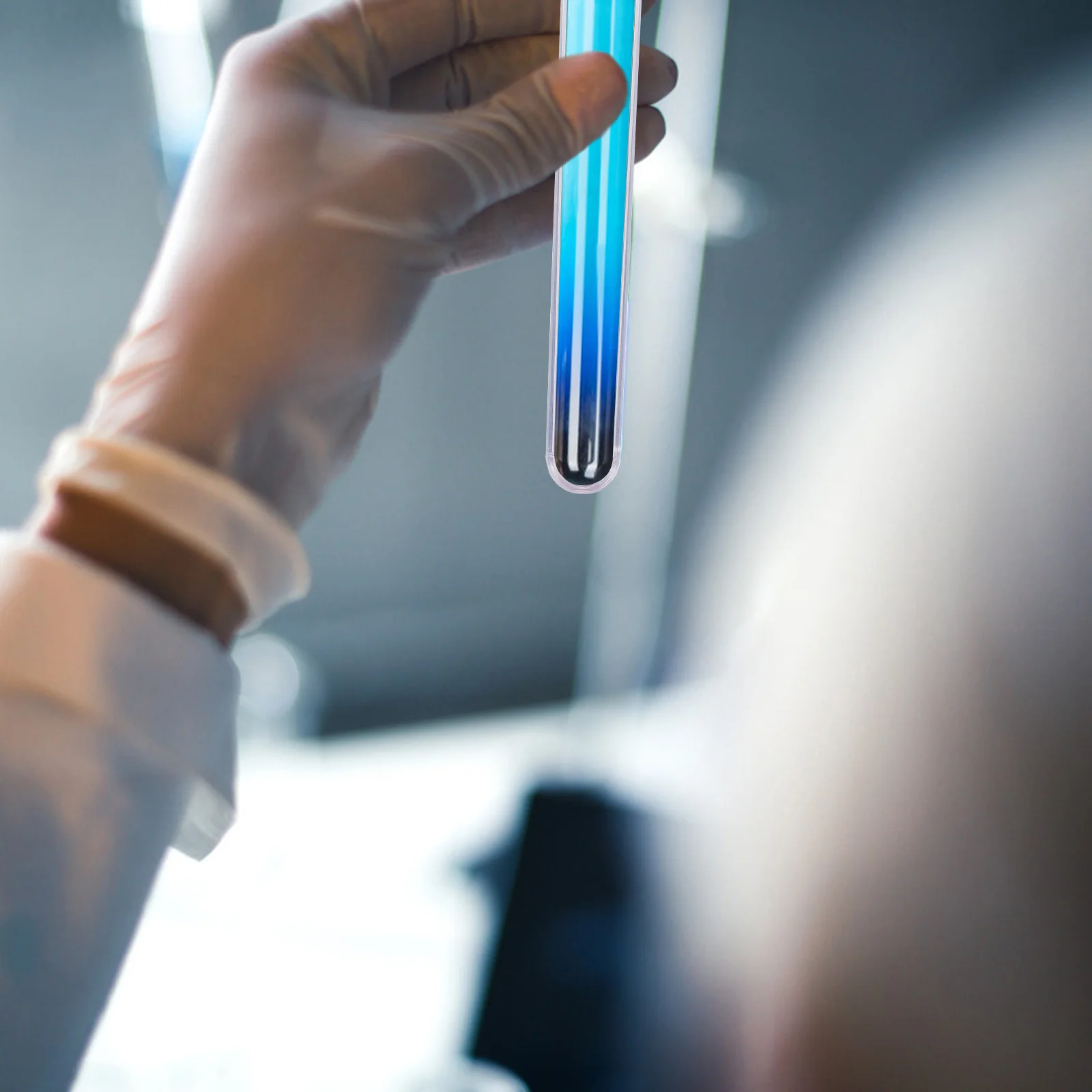 

40Pcs Science Test Tubes Plastic Storage Containers Leakproof Durable for Chemistry Experiments Teaching Test Tubes