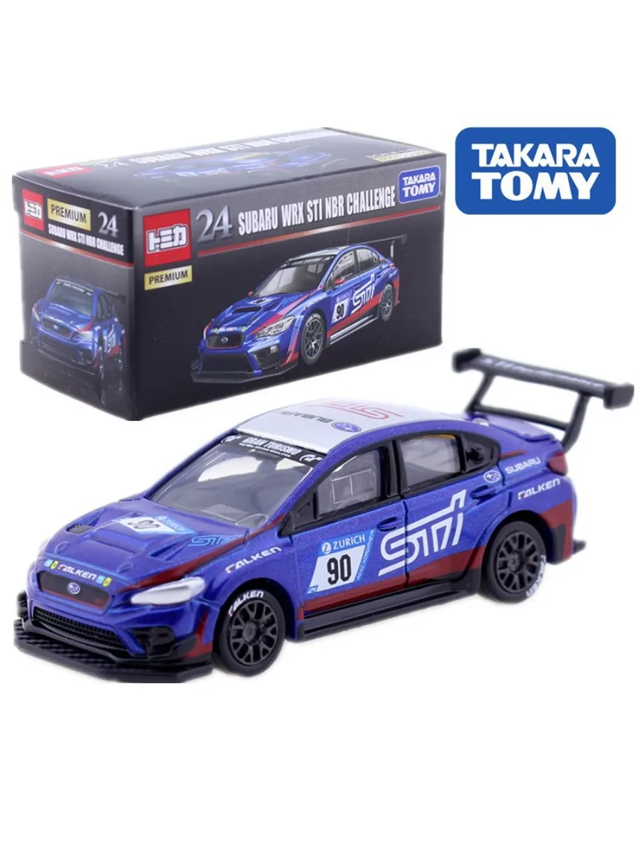 TAKARA TOMY Authentic simulation alloy trolley model Black box Flagship TP01-40 Subaru McLaren Sports Boy