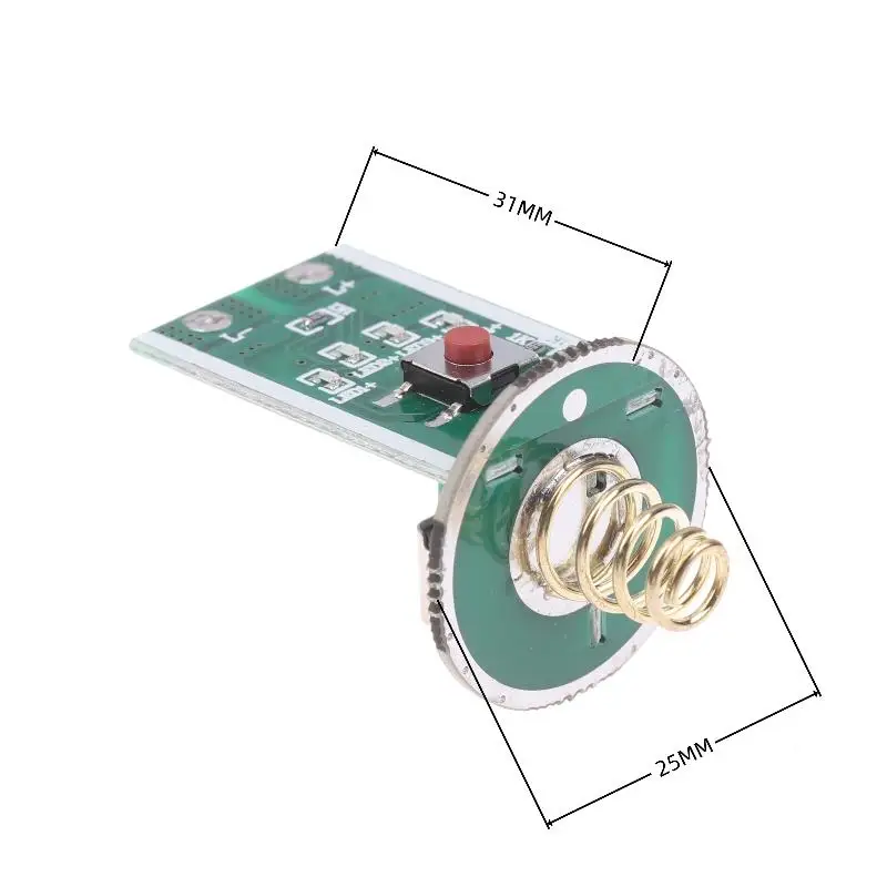1Pcs Type-C/Micro 3-4.2V Single Lithium Flashlight LED Drive Board 3/5 Modes PCB Circuit Board For 1X 18650 Or 26650 Battery