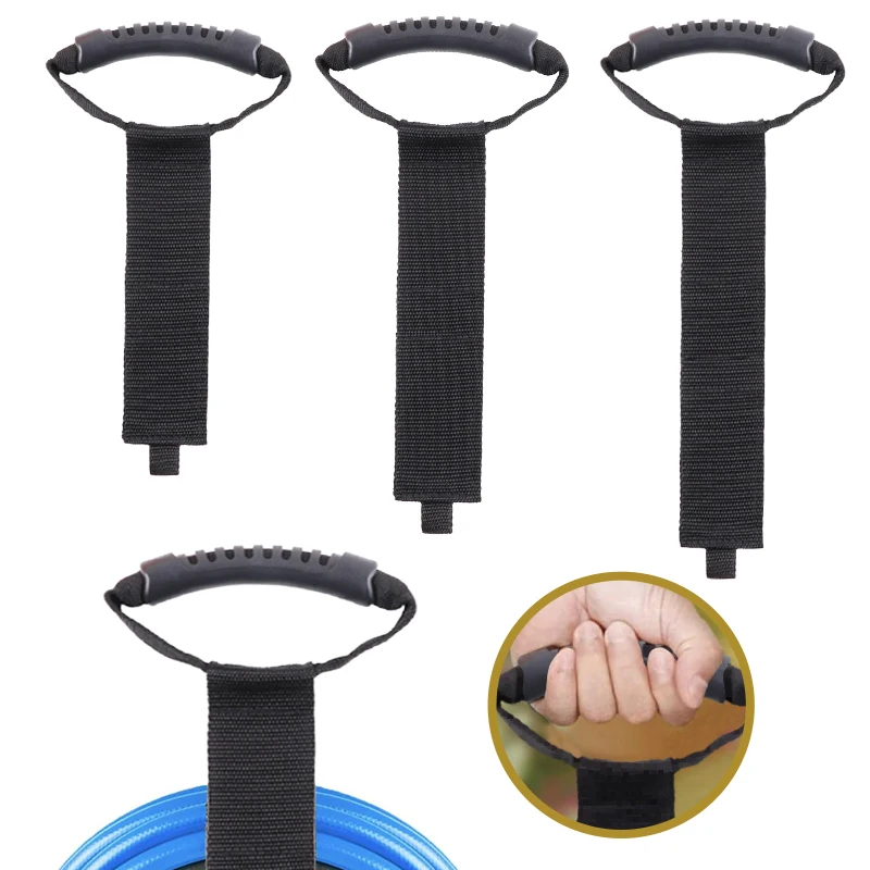 

Прочный нейлоновый ремень для хранения, сверхмощный многоцелевой безопасный садовый ремень для хранения, ручка, подходит для гаражей, организации хранения лодок