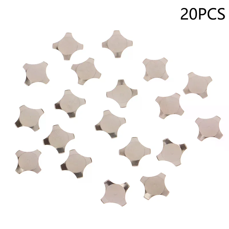 20pcs 10 with Point Cross Shape Metal Dome Reset Switch 5 6 7 8.4 10 12 14 16 MM Membrane SPST Momentary On/off Tactile
