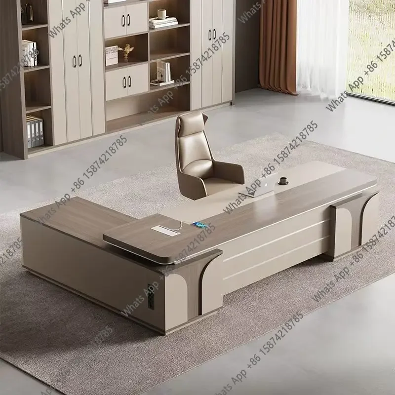 Sm Essentials Stationary Office Desks Organizers Storage L Shape Drawers Office Desks Adjustable Writing Mesa De Escritorio Home