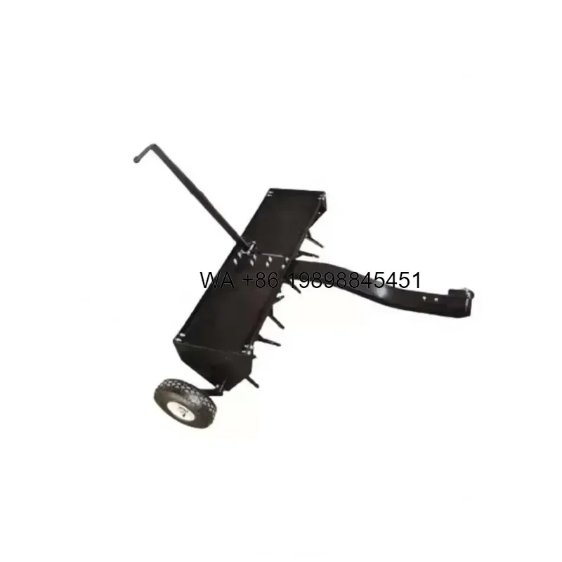 Wmwmnu Heavy Duty Handheld Aerator for Kubota with 10cm Poking Depth and 20in Port Size 3 Year Warranty for Lawn and Turf