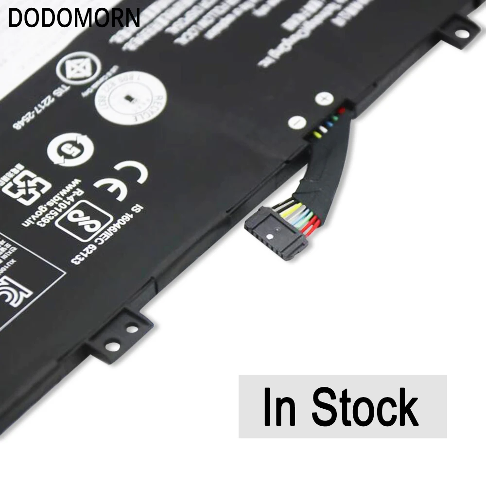 Imagem -05 - Bateria Dodomorn para Lenovo Thinkpad L18d4p90 L18m4p90 L18m4p90 L13 Yoga 20r5 20r6 Gen 2s2 Gen Computador Portátil 46wh