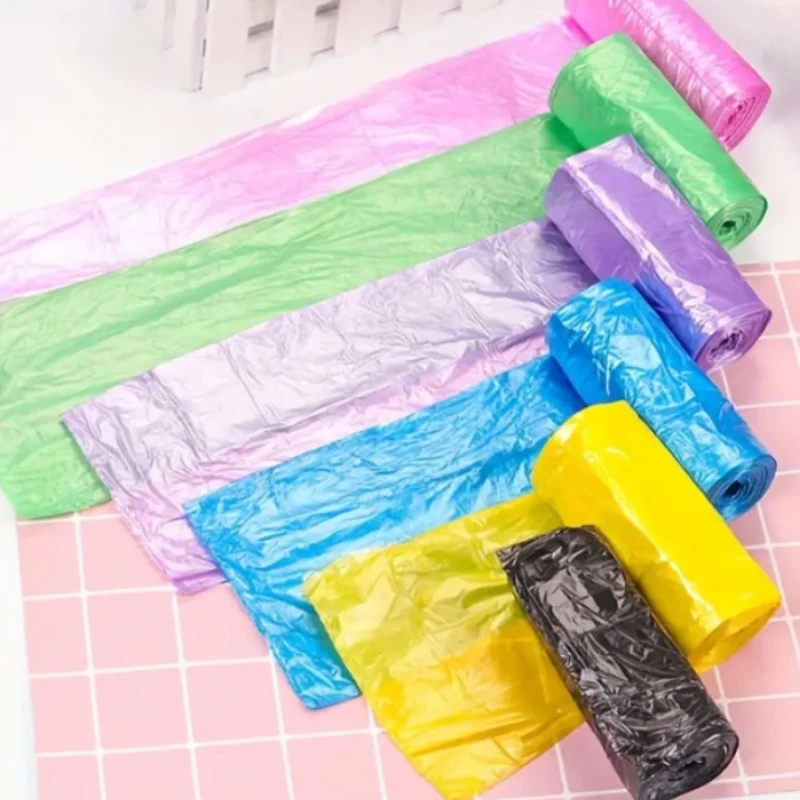 5Rolls Pack 100PCS Garbage Bags For Kitchen Bathroom Office Restaurant Cleaning Tools  Trash Bags Garbage Bags