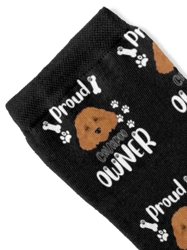 Proud Cavapoo Owner Socks FASHION sheer floral Man Socks Women's