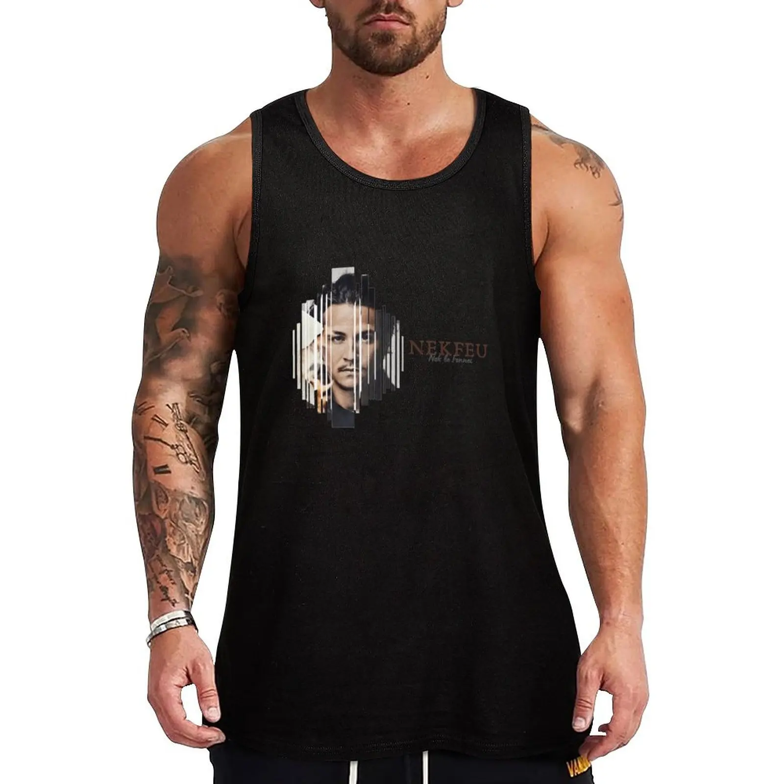 NEKFEU le Fennec COLLECTION Tank Top summer clothes men 2024 fitness clothing for men men clothes