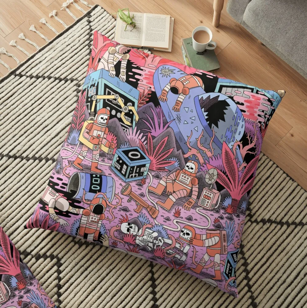 

Chaos Floor Pillow Decorative Pillow Covers For Sofa Christmas Throw Pillows Covers