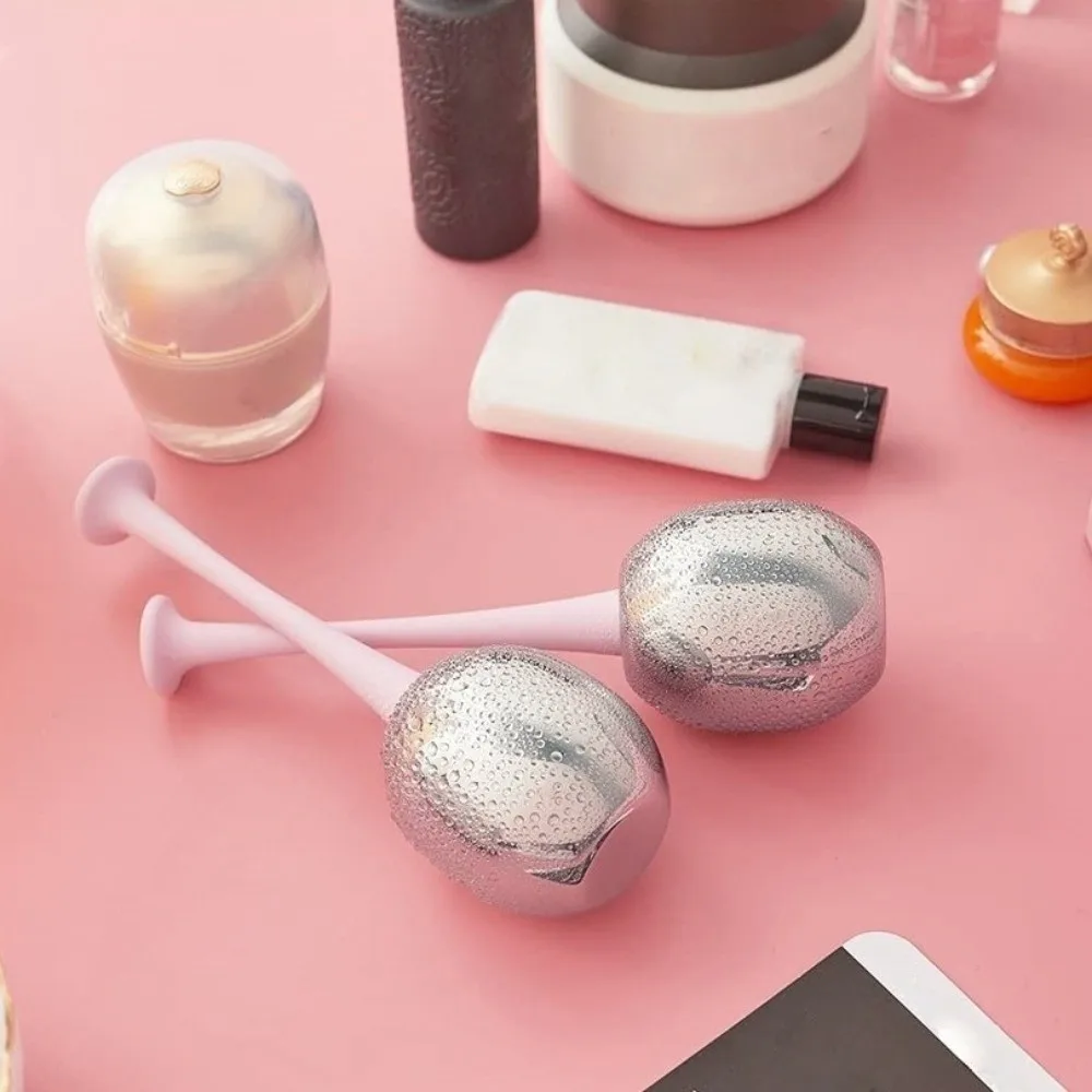 

2pcs/set Narrow Pores Facial Massage Globes Reduce Wrinkles Sunlight Repair Stainless Steel Eye Massage Soothing The Eyes