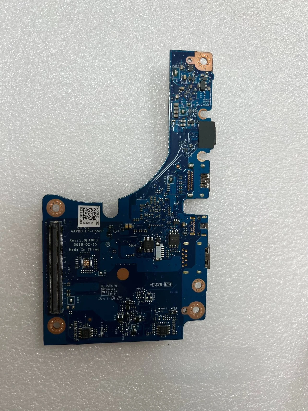For Dell 7710  Dell USB Small Board Built - in Interface Board 0CJFG2 LS-C558P, Laptop Internal Repair Part