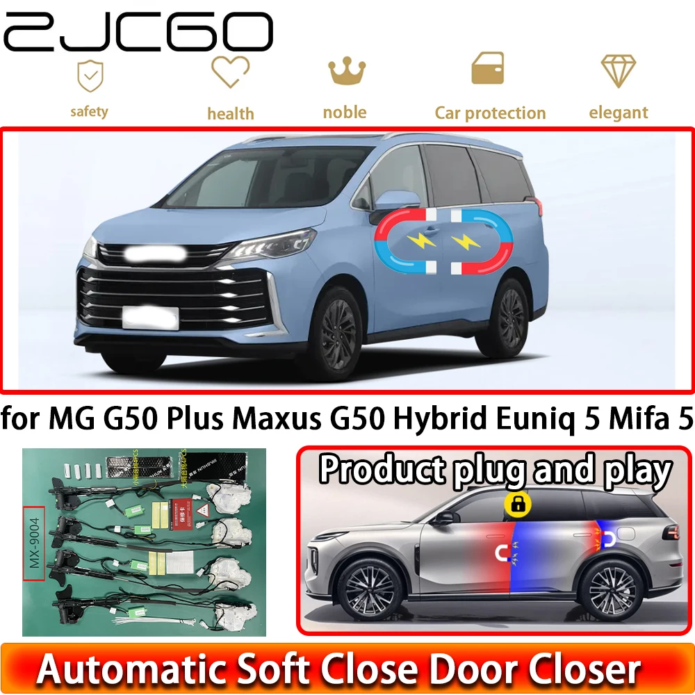 ZJCGO für MG G50 Plus Maxus G50 Hybrid Euniq 5 Mifa 5 Soft-Close-Türsystem, Elektrisches Türschließsystem, Automatisches Türzugsystem, Einfaches Schließen