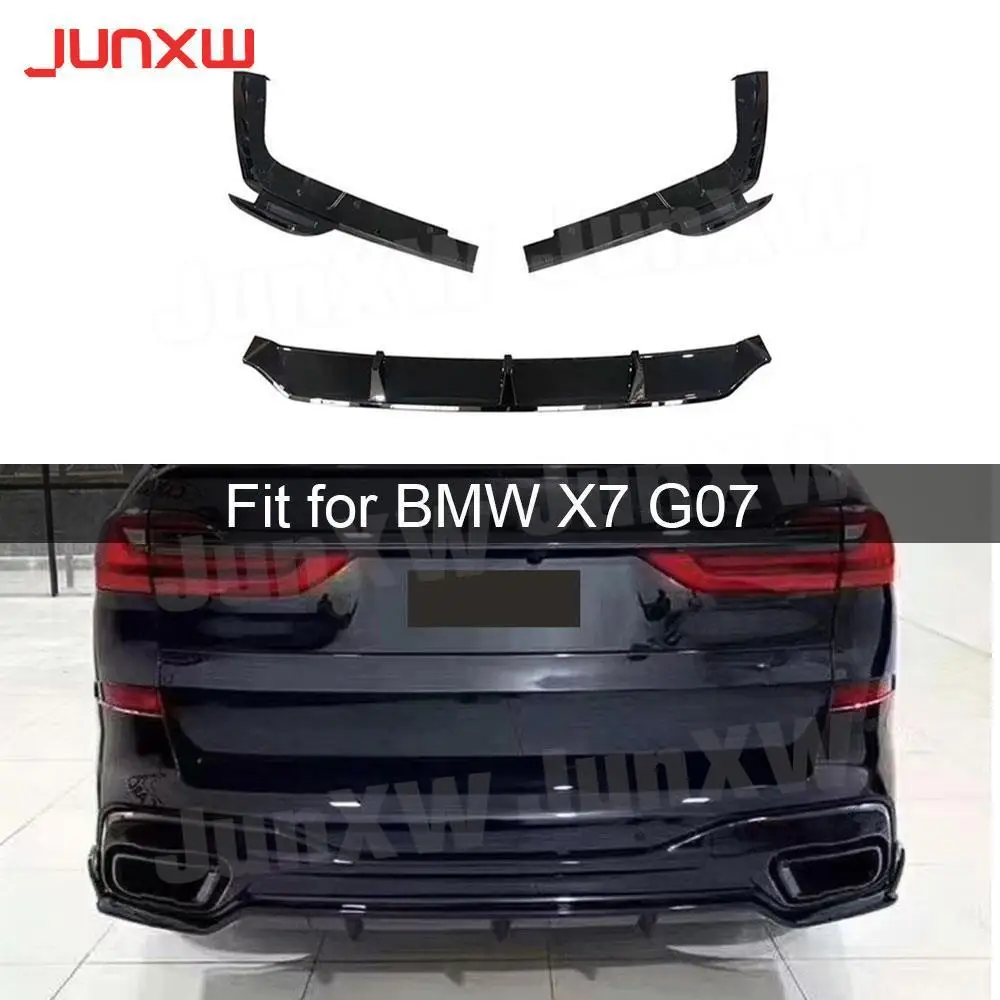 

Carbon Fiber Rear Bumper Diffuser Lip For BMW X7 G07 M Sport 2019-2021 ABS Gloss Black Splitters Flaps