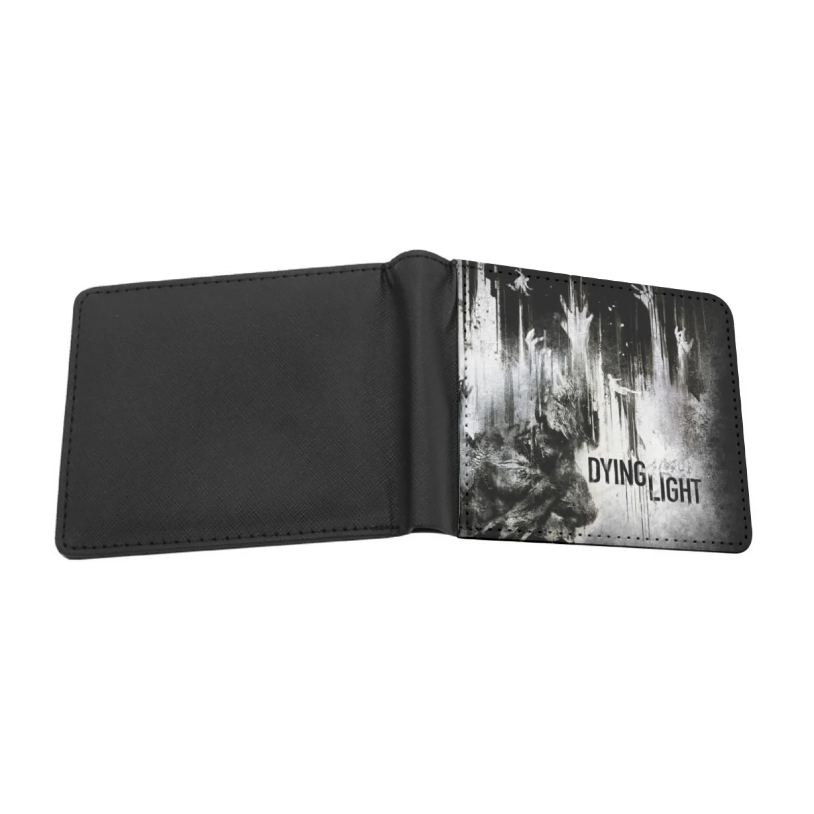 Light Men Wallets Card Man Wallet Short Purse Bi-Fold Personalized Purses Light Gamers Games Undead Ps4 Zombies Light The