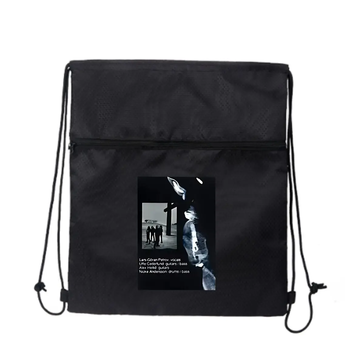 

Темный художественный плакат Портативный дорожный рюкзак Легкий простой спортивный рюкзак