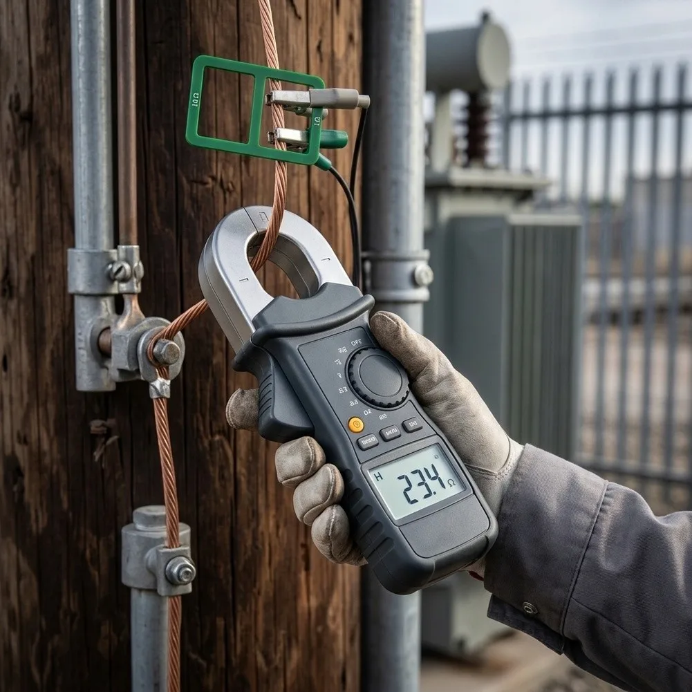 PCB Verification Loop for UT276A+ and UT278A+ Ground Resistance Testers Used in Grounding System Verification and Commissioning