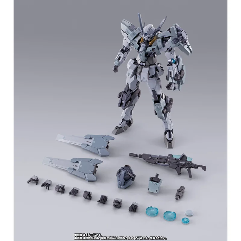 Bandai Namco Metal Build Gundam Astraea 2 18Cm Gundam 00 Anime Original Action Figure Model Toy Birthday Gift Collection