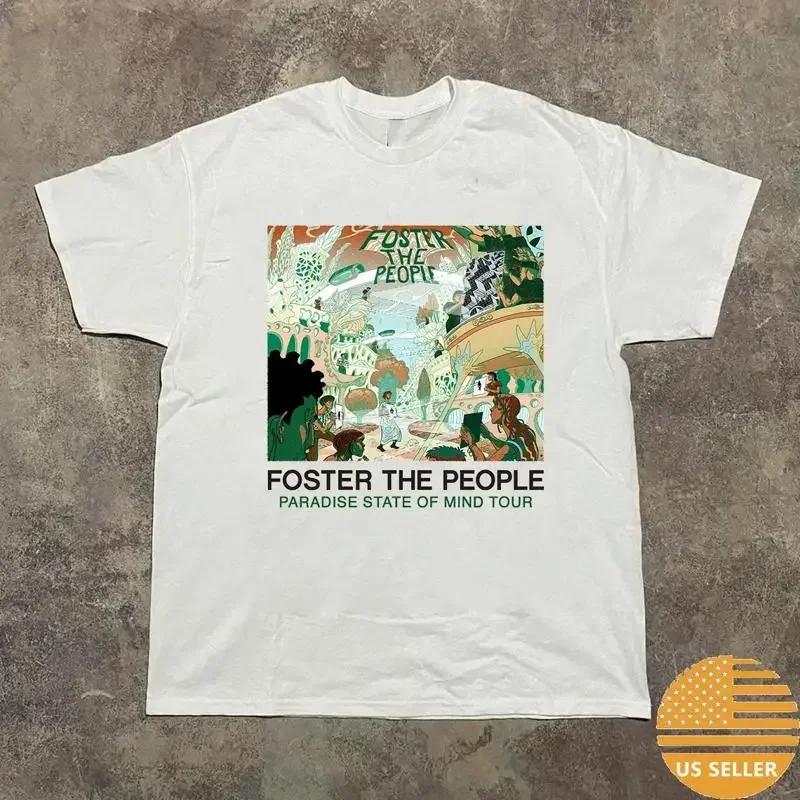 Foster The People 2025 North American Tour Jungle Scene T-Shirt
