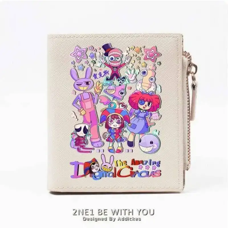 

Удивительный цифровой цирковой модный кошелек из искусственной кожи, кошелек для карт, монета на молнии, сумка для денег, подарок для косплея B709, аниме