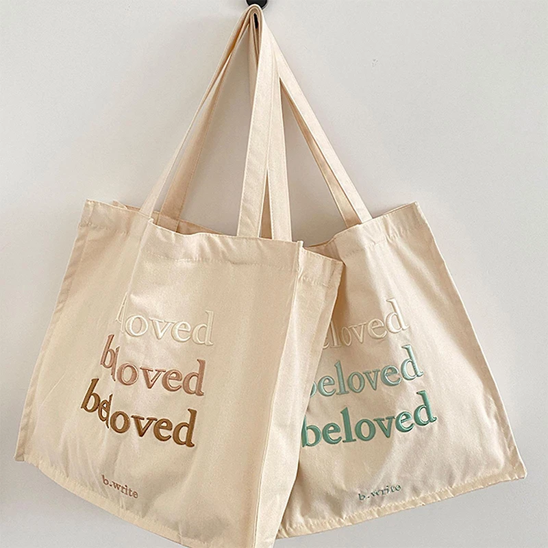 Customized product、Eco-Friendly Logo Printed High Quality Organic Cotton Color Canvas Shopping Tote Bag