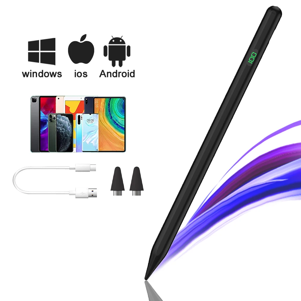 YOLPHA Universeller Stylus-Stift für iPad2018–2024, Handy-Touchscreen-Stift für Android, Xiaomi, Huawei, iOS, Samsung, magnetischer digitaler Stift 7