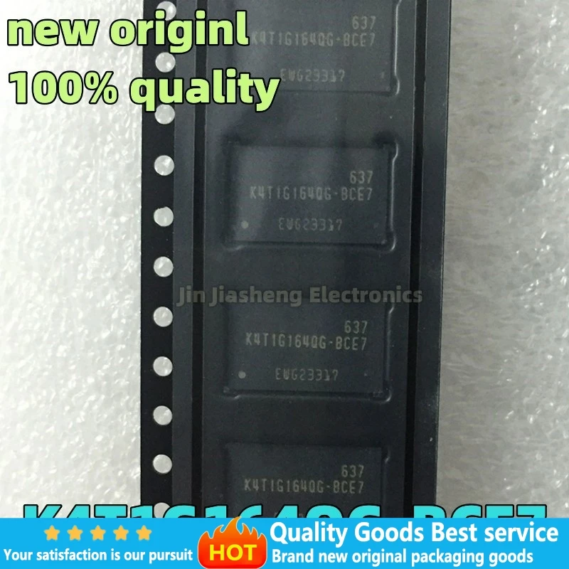 

(10piece) 100% New K4T1G164QG-BCE7 K4T1G164QG Package:FBGA84 128M Flash Granular DDR2 Memory Chip