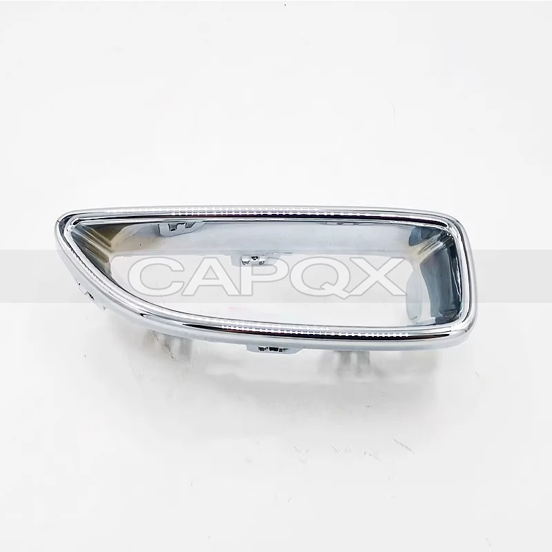 CAPQX Car Rear Tail Pipe Bright Strip Decorative Frame Cover For SAIC MG 5 MG5 2021-2023 Rear Exhaust Frame Rear Bumper Trim