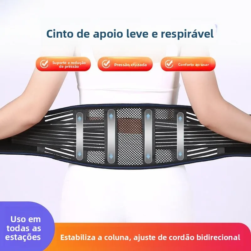 ceinture-de-soutien-lombaire-legere-et-respirante-pour-femme-–-entraineur-de-taille-sportif-ajustable-avec-bande-Elastique-de-protection