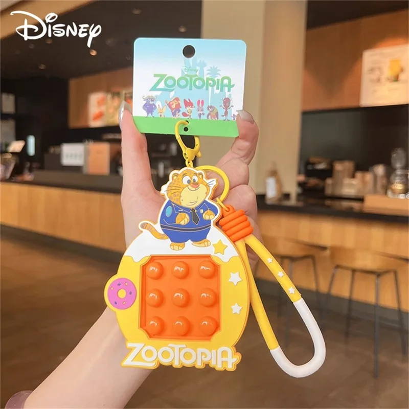 ديزني زوتوبيا المفاتيح نيك وايلد ، جوديث لافيرن هوبس للعصر الكرتون لطيف على ظهره سحر الإبداعية حفلة هدية عيد ميلاد