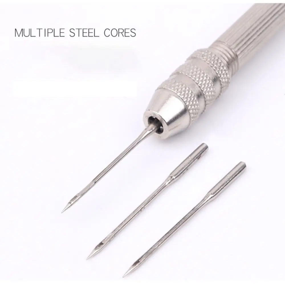 Multifunctional Sewing Awl Set New Replaceable DIY Curved Needle Kit Punch Sewing Leathercraft