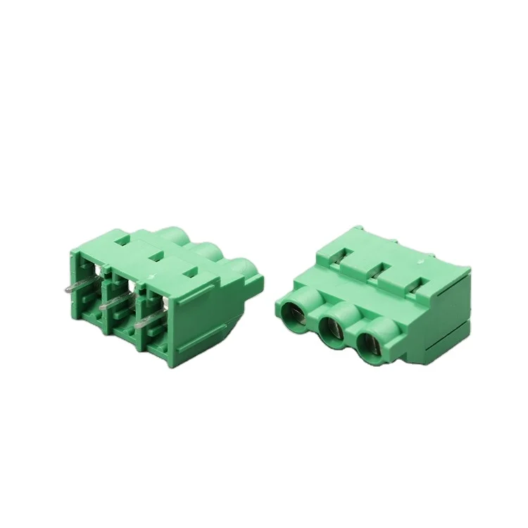 

Pcb Mount High Current Pcb Spring Block 3 Pin 2.54 Mm 3 Pin Header Lug Types For Breadboard Terminal Connector