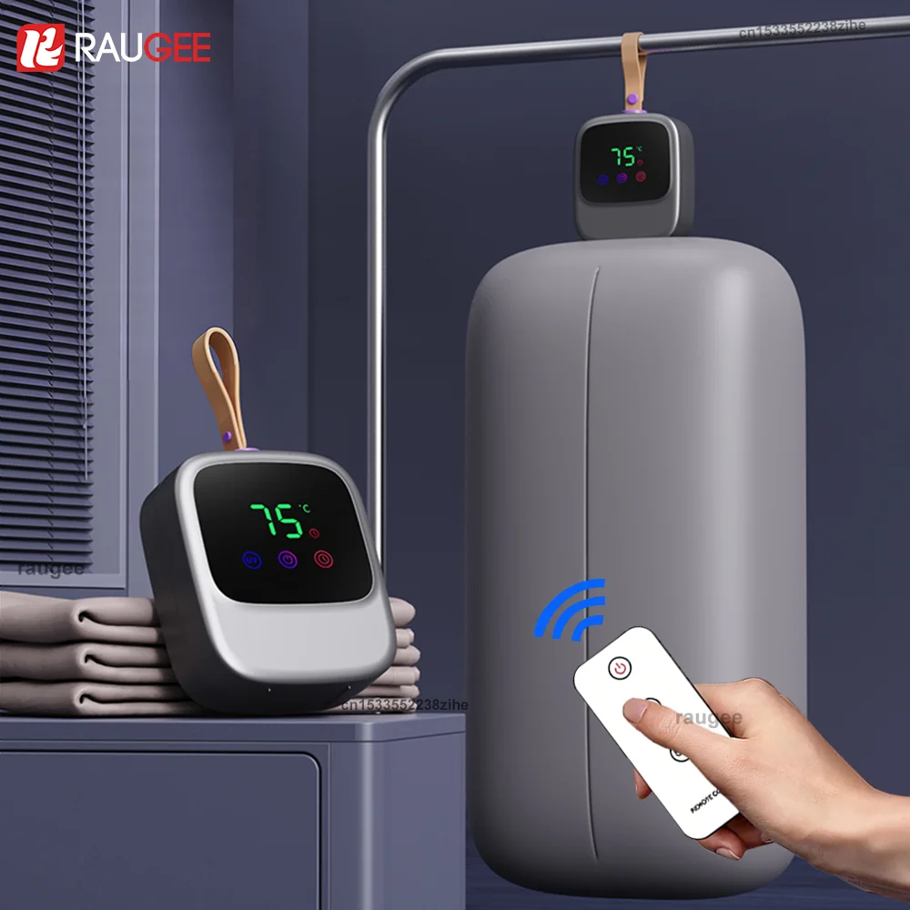 Secadora de Ropa Portátil, Secadora de Ropa Eléctrica, Mini Máquina de Secado de Ropa, Secadora de Ropa Plegable, Secadora de Ropa con Esterilización UV