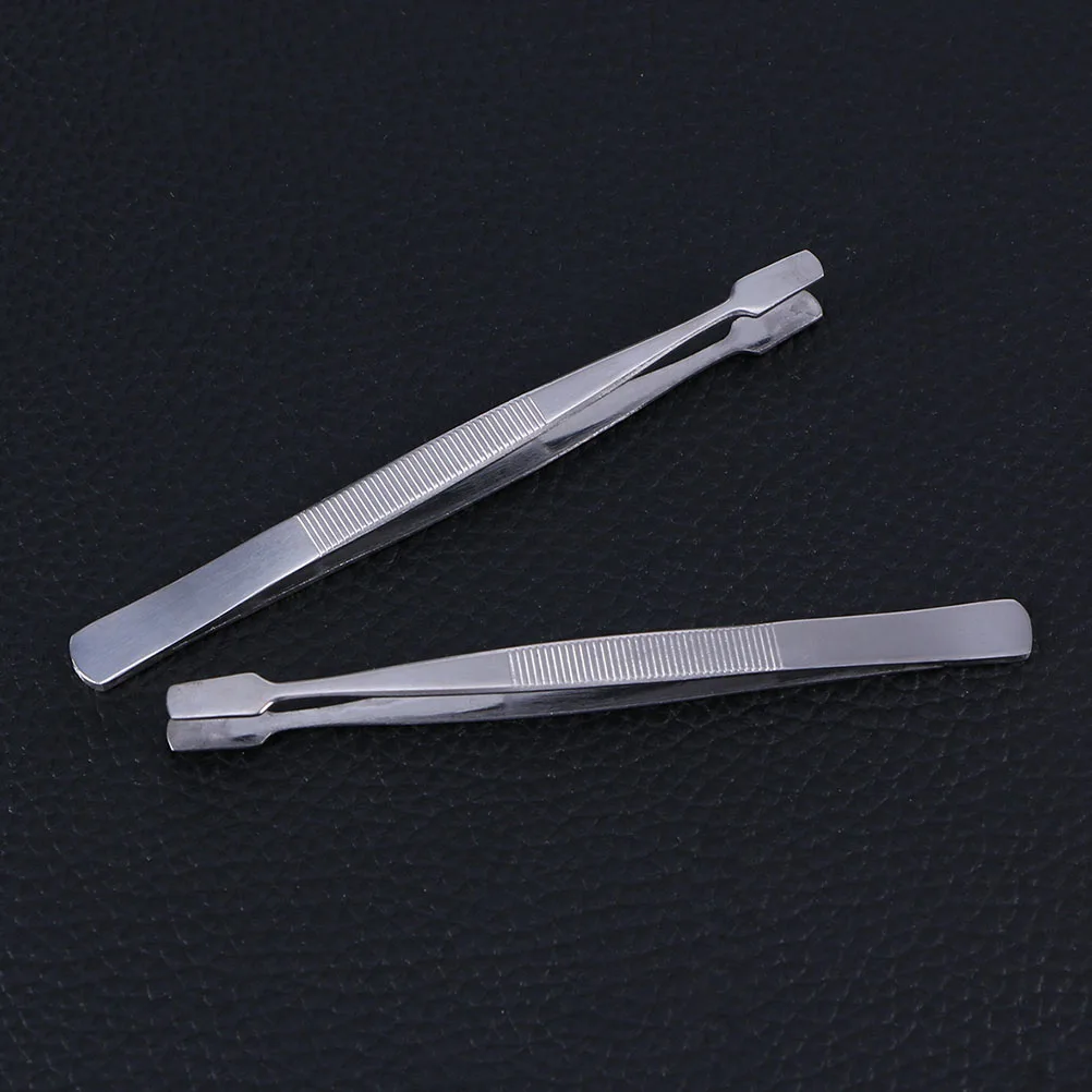 

3 Pcs Tweezer Stamp Tweezers Lash Eyelash for Extensions Stainless Steel