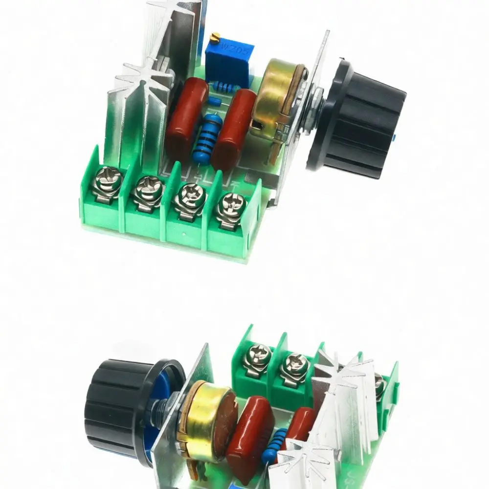 Professional 2000W Thyristor Voltage Regulator Dimmer Speed Temperature Control Module High Performance Electronic Device