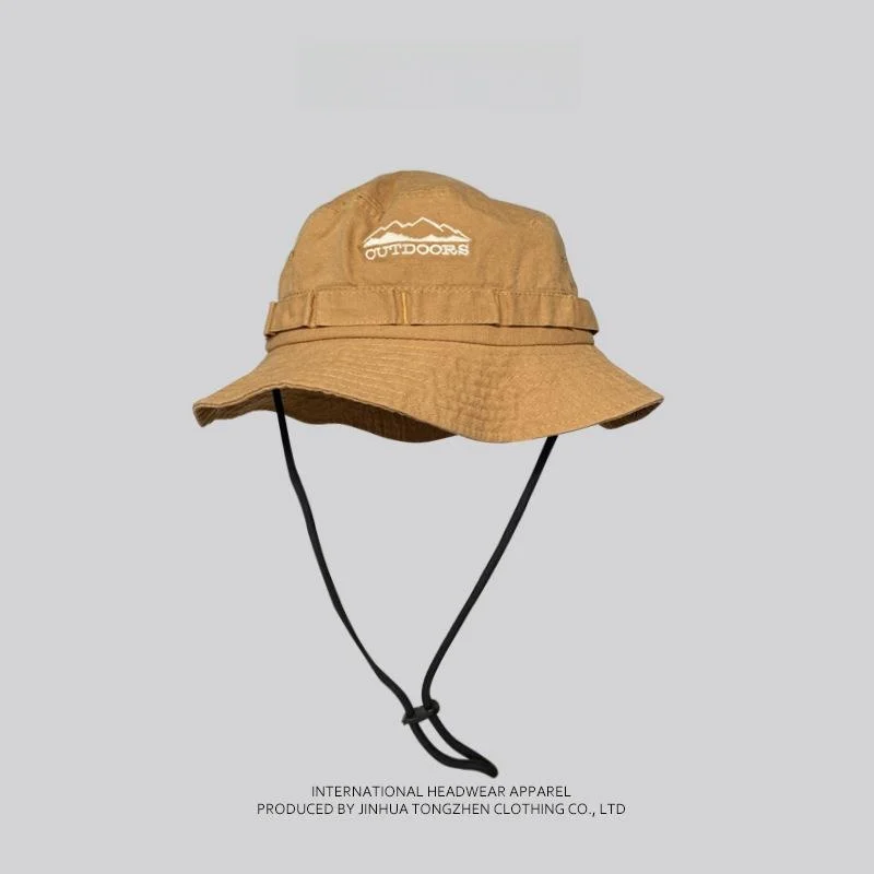 

Casual Camouflage Fiing Hat for Men And Women Large Brim round Top Outdoor Cap Unbranded PC Material YFM-28-20